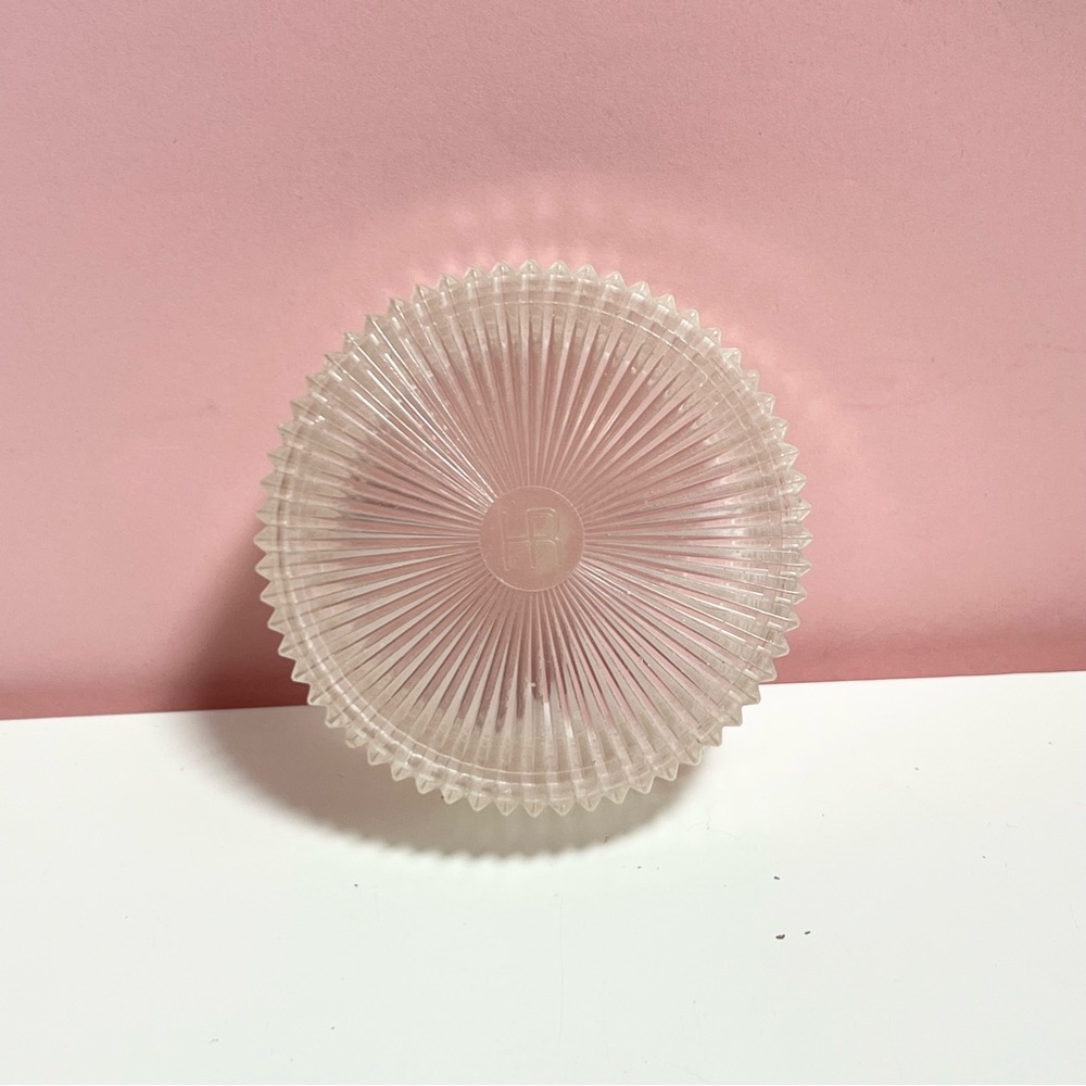 Vintage retro art deco lucite acrylic vanity box